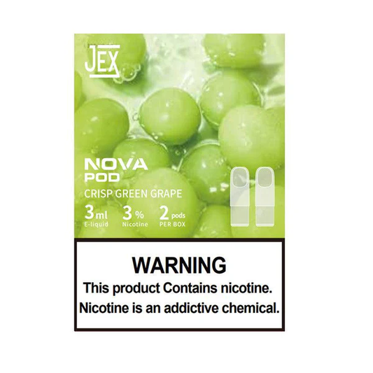 Polestar genuine wild card JEX NOVA POD two pieces (3mlx2) - Polestar is suitable for the fourth, fifth, sixth and seventh generation cigarette rods