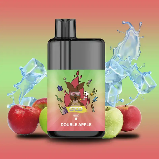 Groo Max Double Apple Vape – 10000‑Puff Disposable Vape